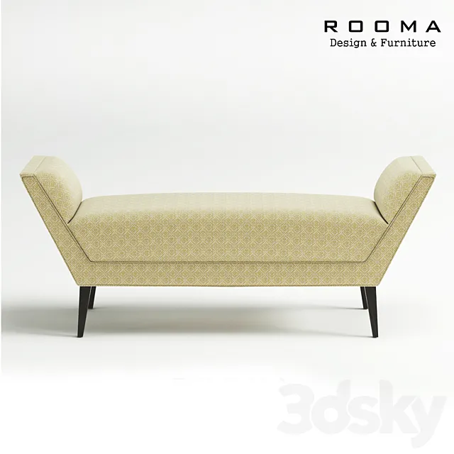 Bench Riga Rooma Design 3D Model