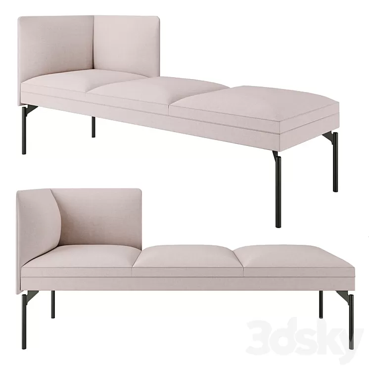 Bench seat toronto 3D Model