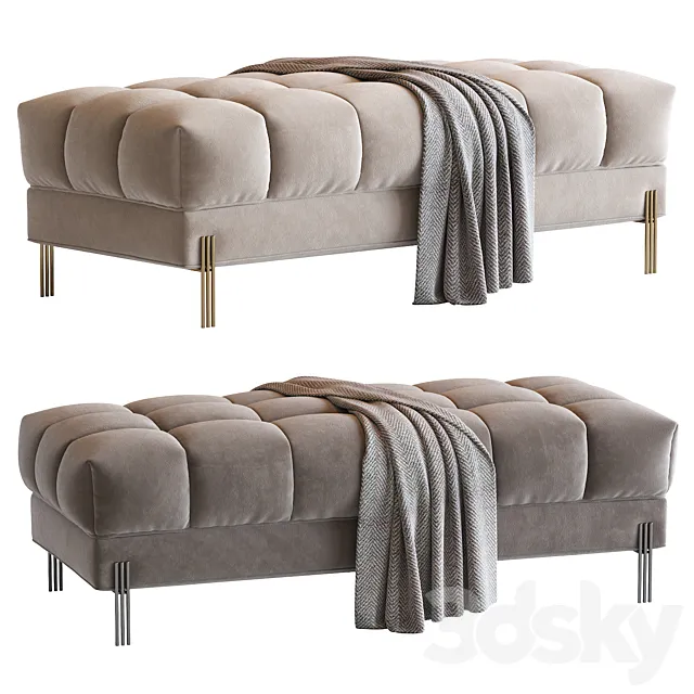 Bench sienna 3DModel