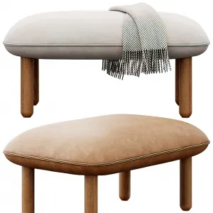 Bench - Solf Chair - 3D Model Download - 026