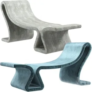 Bench - Solf Chair - 3D Model Download - 028