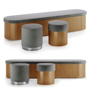 Bench - Solf Chair - 3D Model Download - 034