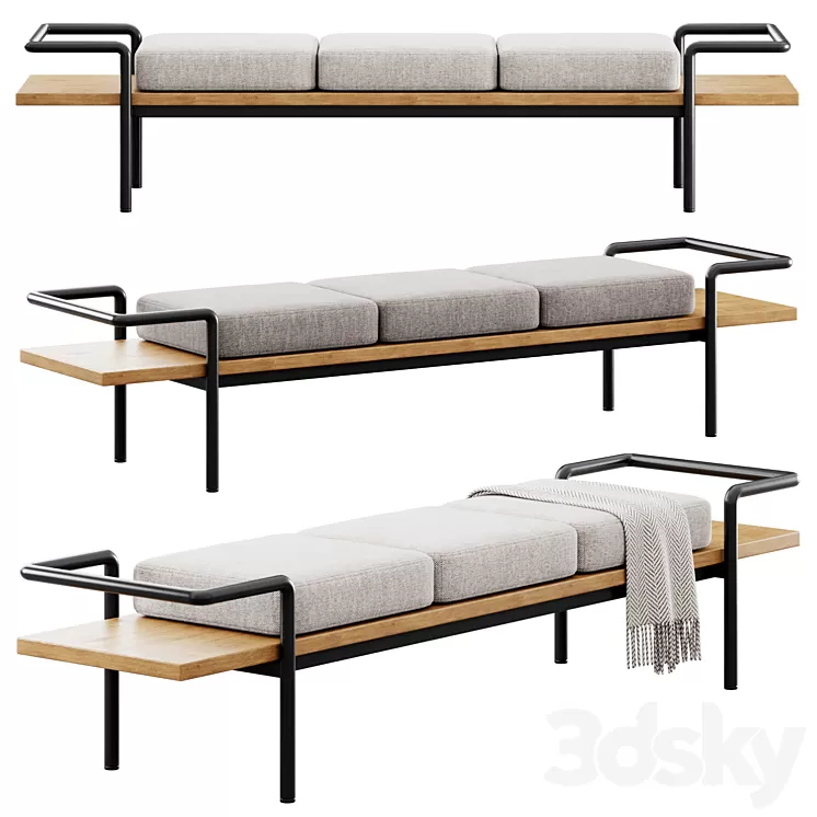 Bench T904 By Poltrona Frau