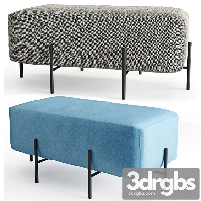 Bench teirtu 2 3D Model Free