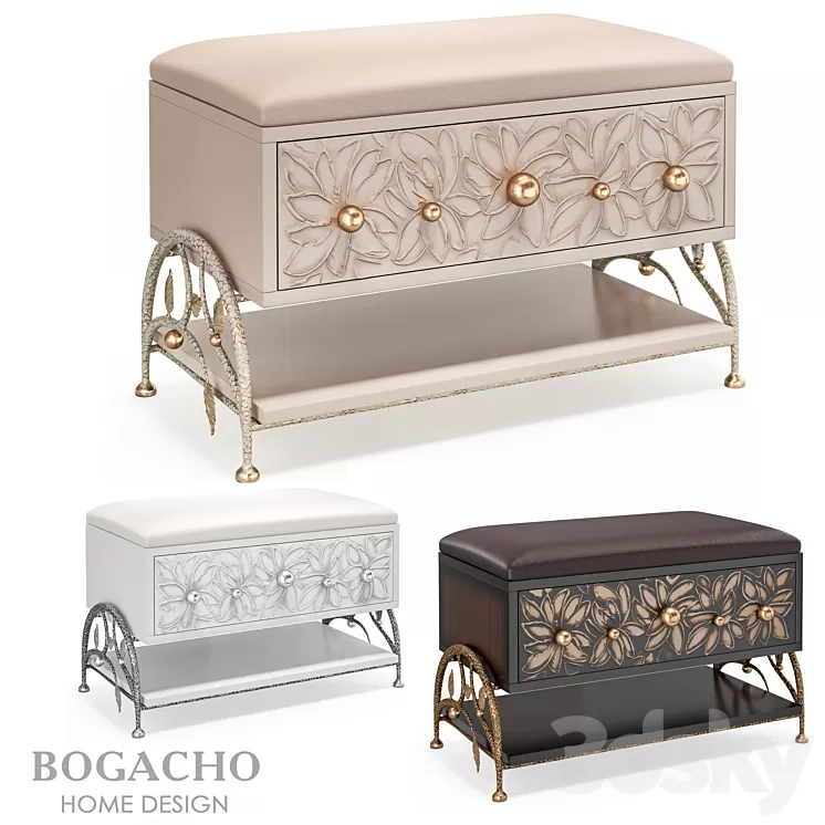 Bench Terra. ohm 3D Model