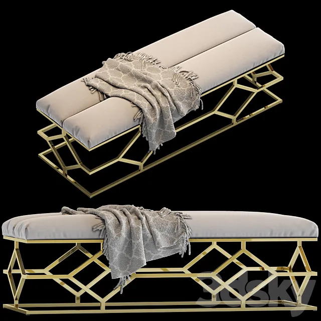 Bench trellis 3DModel