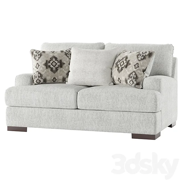 Benchcraft Mercado Loveseat 3D Model