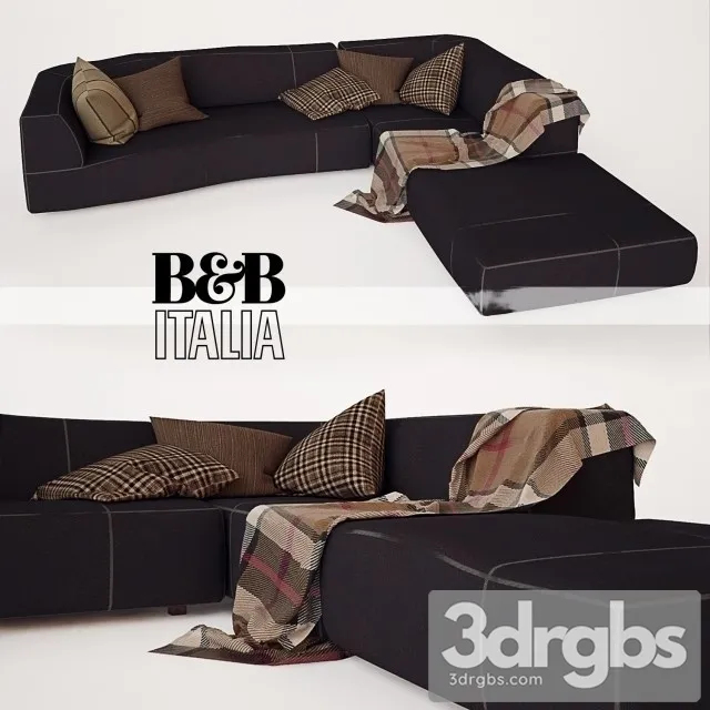 Bend Fabric Modem 01 3D Model Free