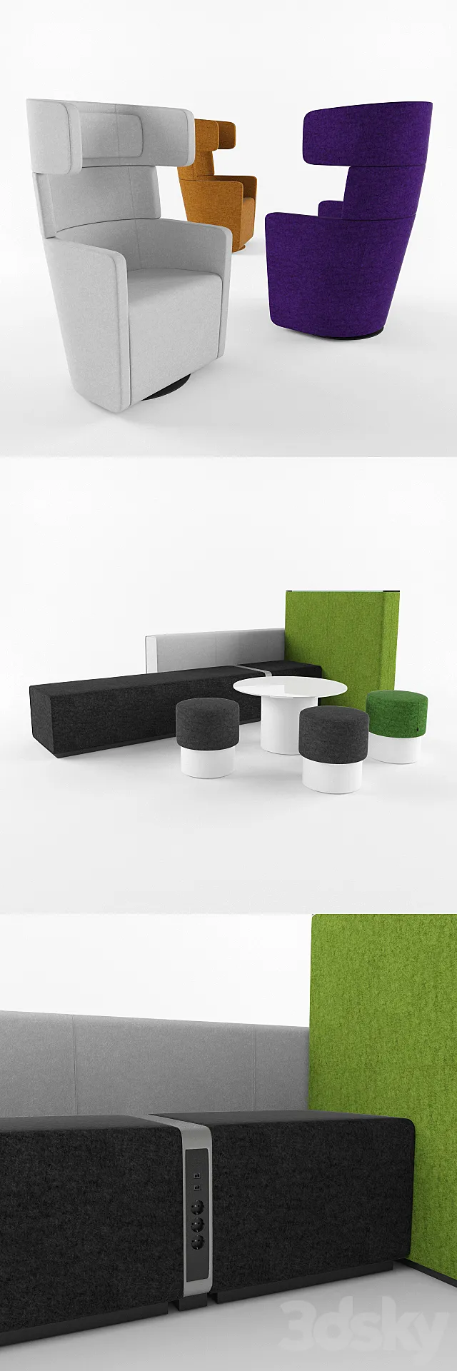 Bene _ Parcs 3DModel