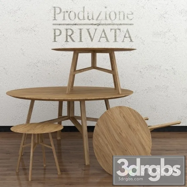 Benedetto Table 3D Model Free