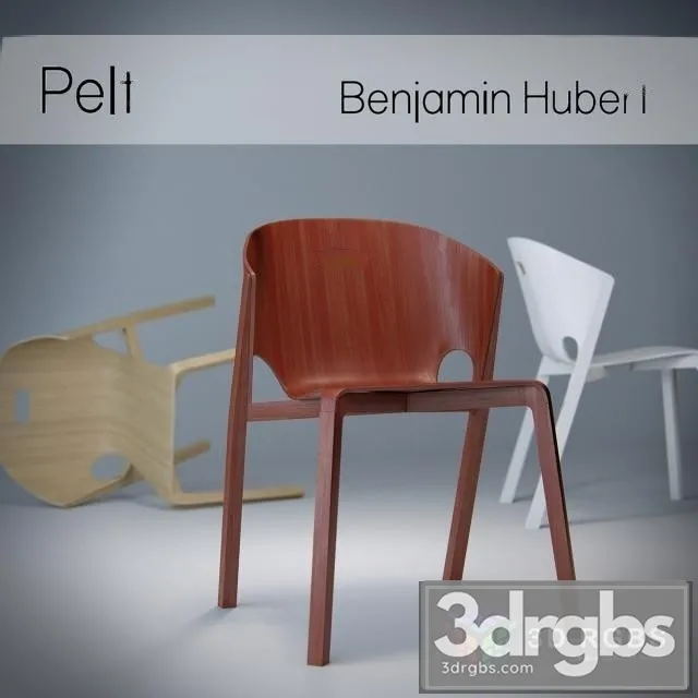 Benjamin Hubert Pelt Chair 3D Model Free