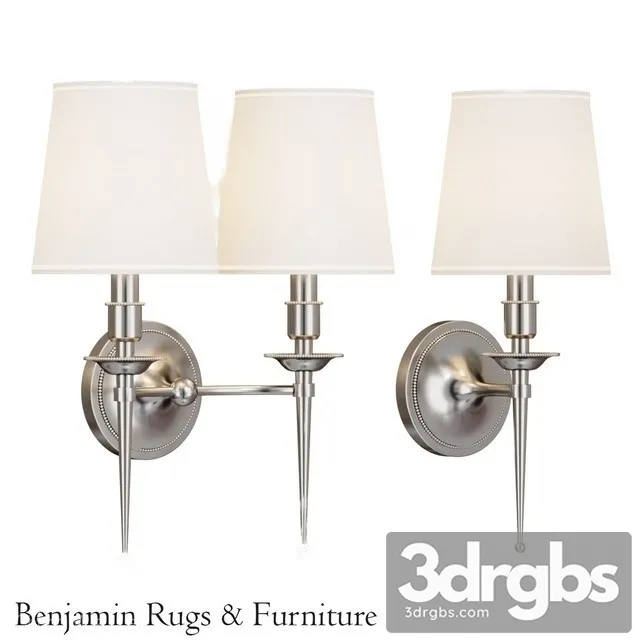 Benjamin Rugs Wall Light 3D Model Free