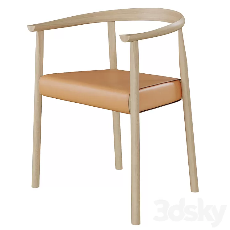 Bensen Tokyo chair 3D Model Free