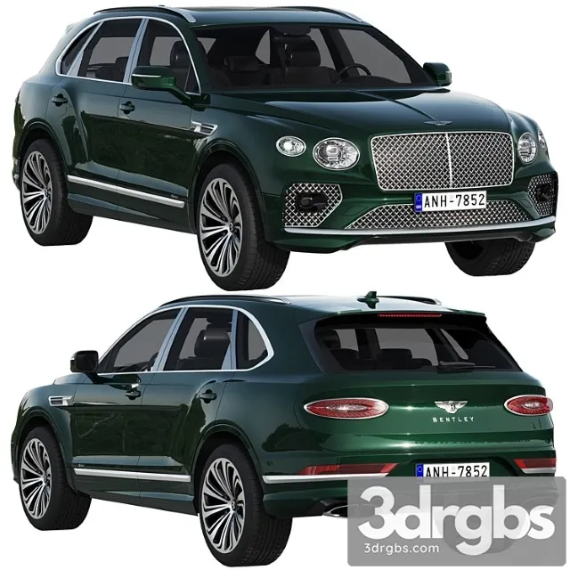 Bentley Bentayga Hybrid 2021 3D Model Free
