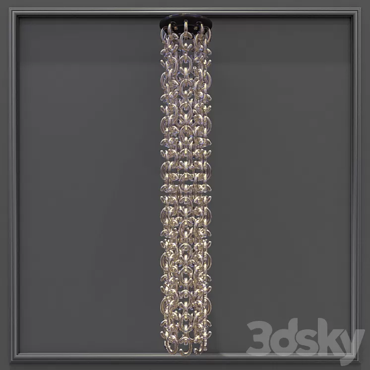 Bentley-Catherine Chandelier 3D Model