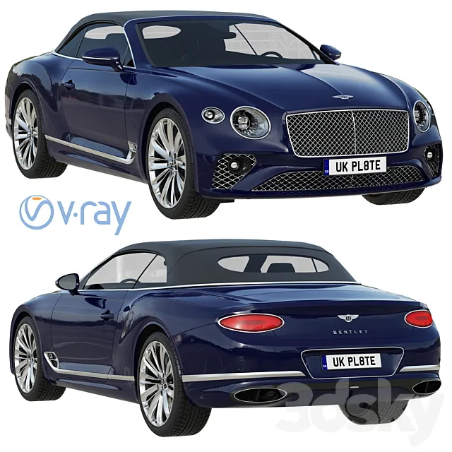 Bentley Continental GT Speed Convertible Free Download