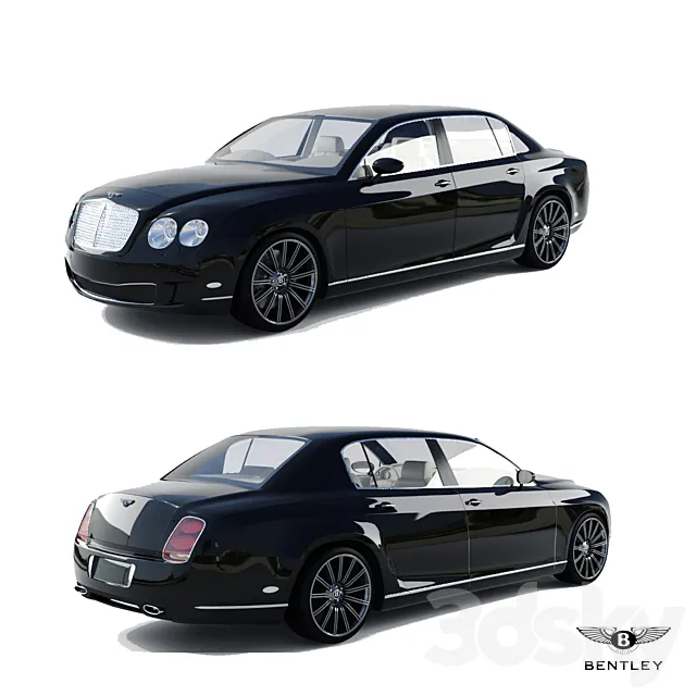 Bentley Flying Spur 3D Model