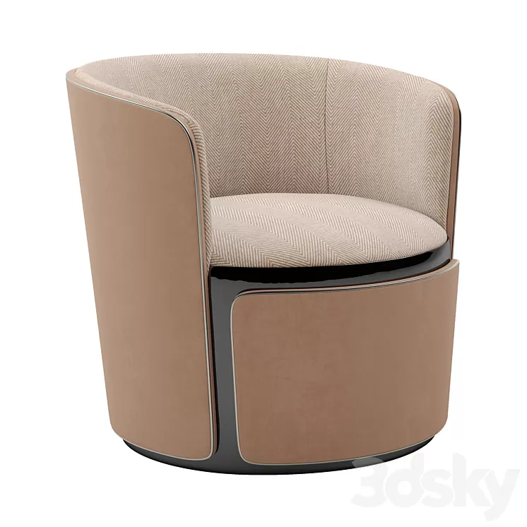 Bentley Home Mere armchair 3D Model