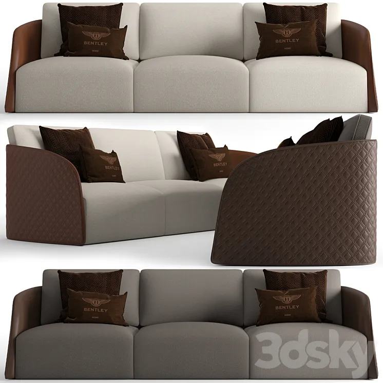 Bentley home swan sofa 3D Model Free