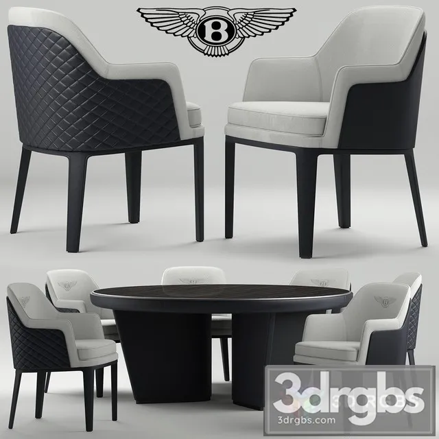 Bentley Kendal Armchair 3D Model Free