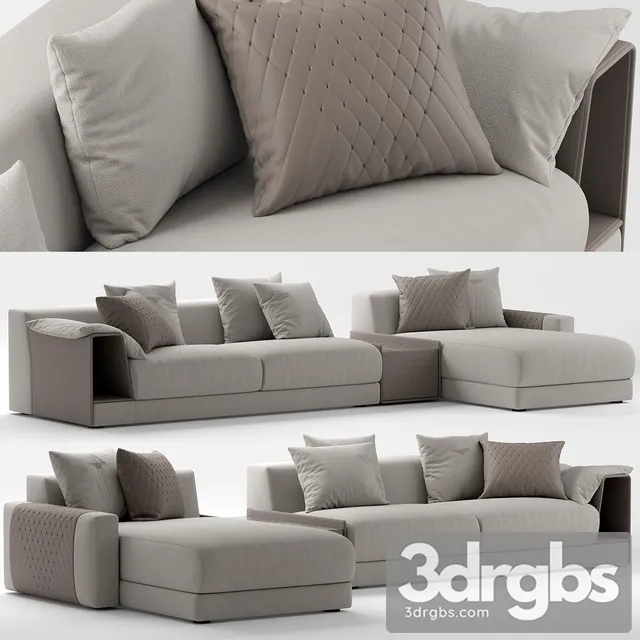 bentley Stowe Sofa 3D Model Free