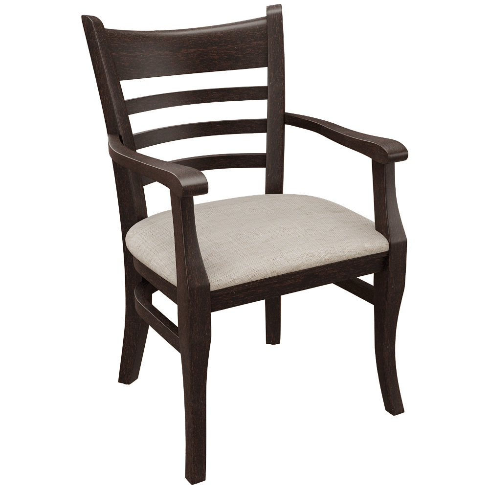 BentWood - Armchair Oksford 3D Model