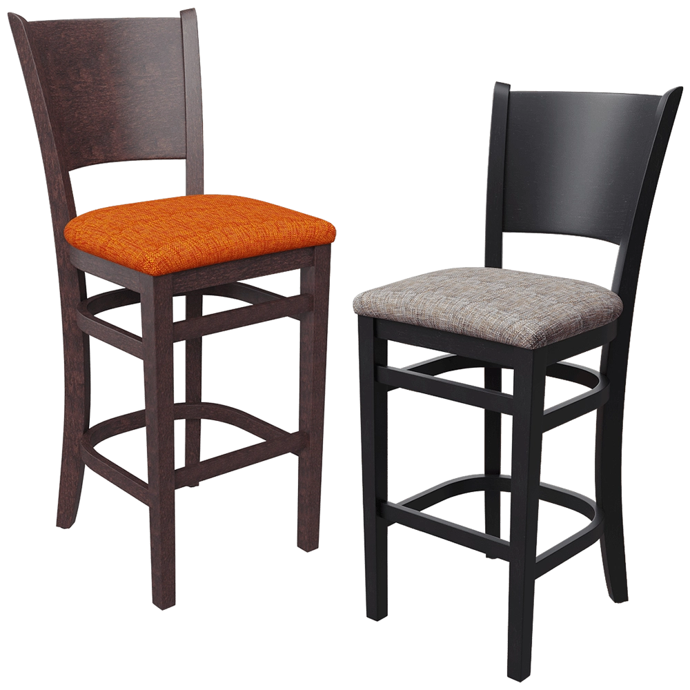 BentWood - Bar stool Bristol 3D Model