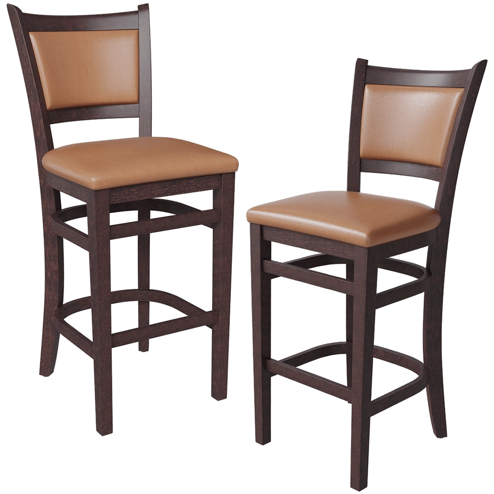 BentWood - Bar stool Chester 3D Model