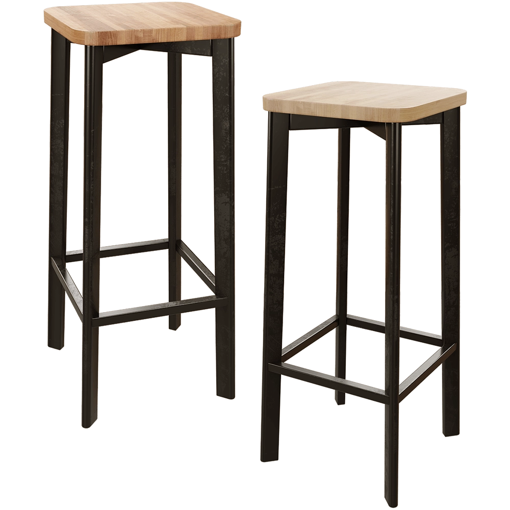 BentWood - Bar stool Déjà vu Box 3D Model