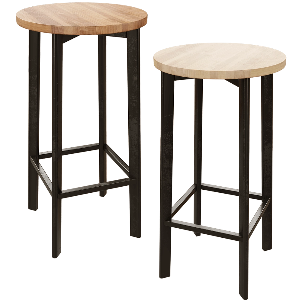 BentWood - Bar stool Déjà vu Box KR 1 3D Model