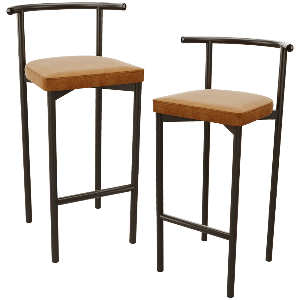 BentWood - Bar stool Sfera B S 3D Model