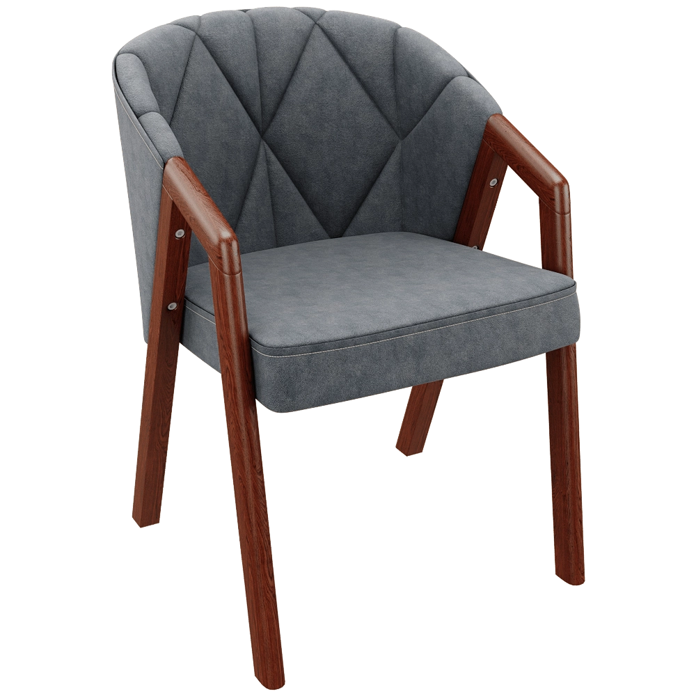 BentWood - Dining chair Avers 3D Model