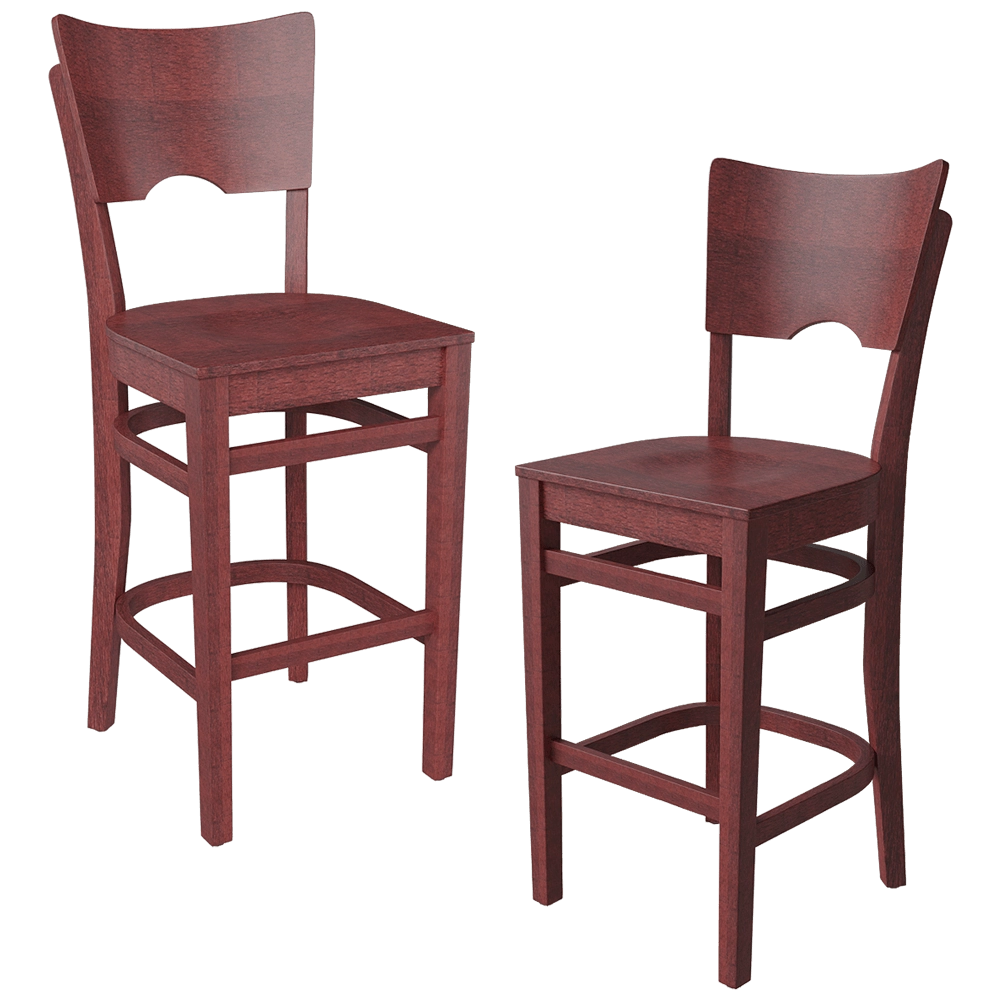 BentWood - Stool York 3D Model