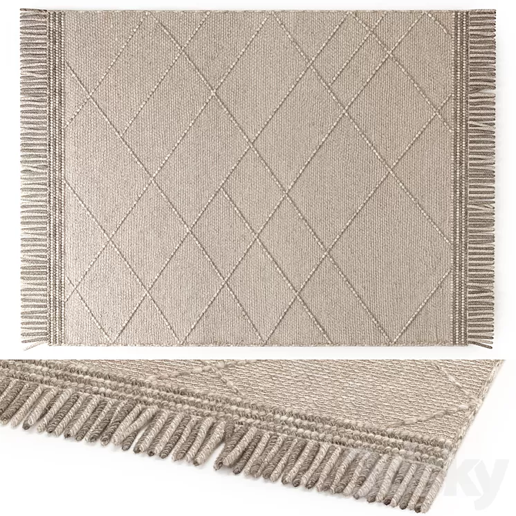 BENUTA DAPHNE WOOL RUG 3D Model