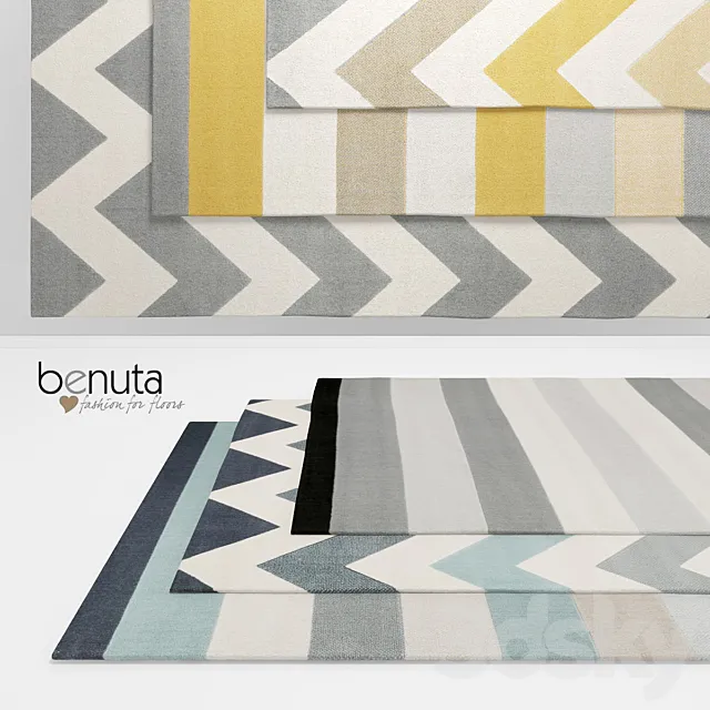 Benuta Dessert Rugs 3DModel