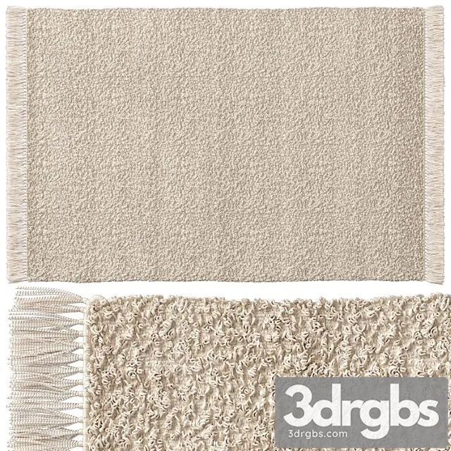 Benuta Reversible Carpet Eddy 3D Model Free