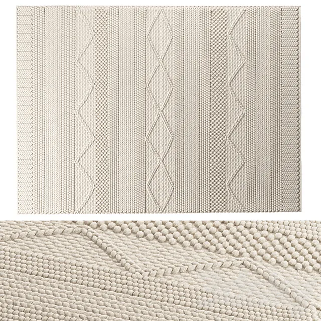 BENUTA WOOL RUG ALVA 3DModel