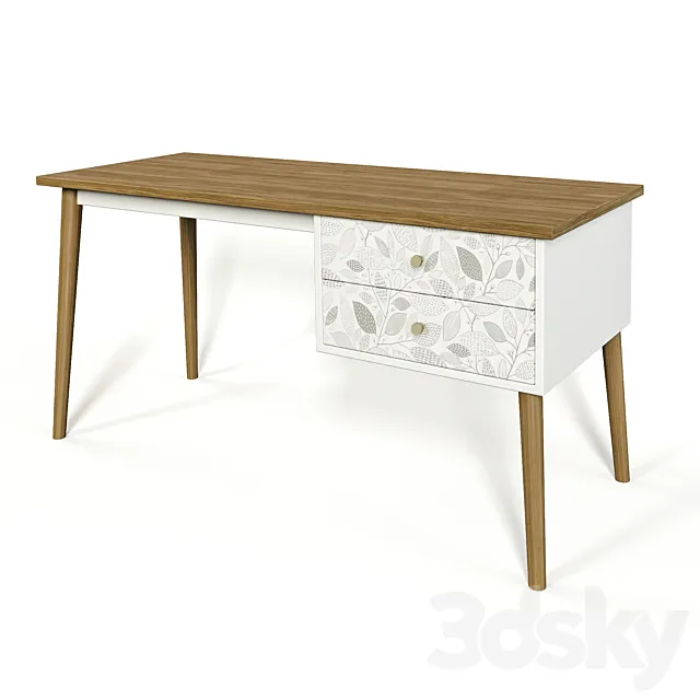 Berber work table 3D Model