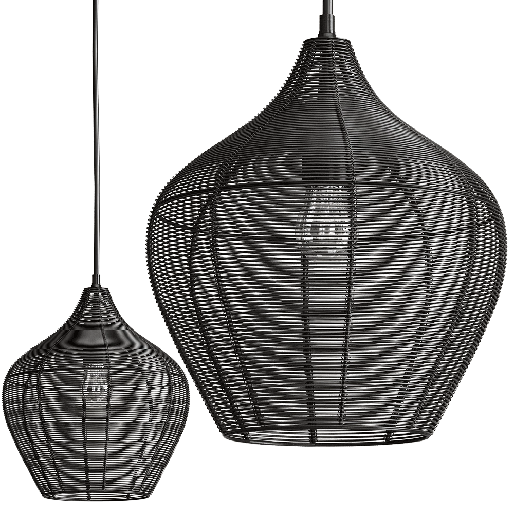 Bergenson Bjorn - Ceiling lamp Vinger Ø27 3D Model