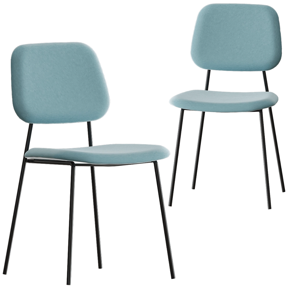 Bergenson Bjorn - Chair Tilla velour 3D Model
