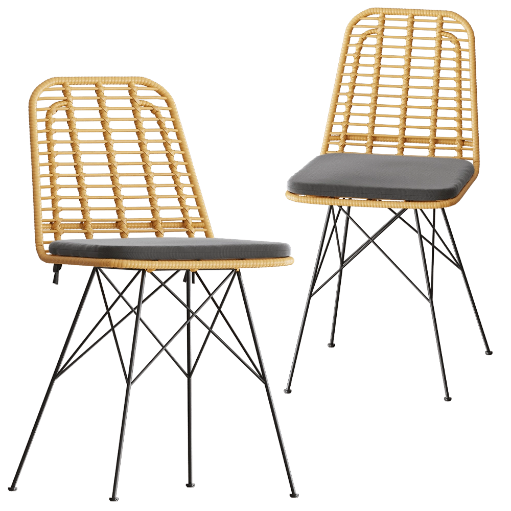 Bergenson Bjorn - Chair Vetle Flat 3D Model