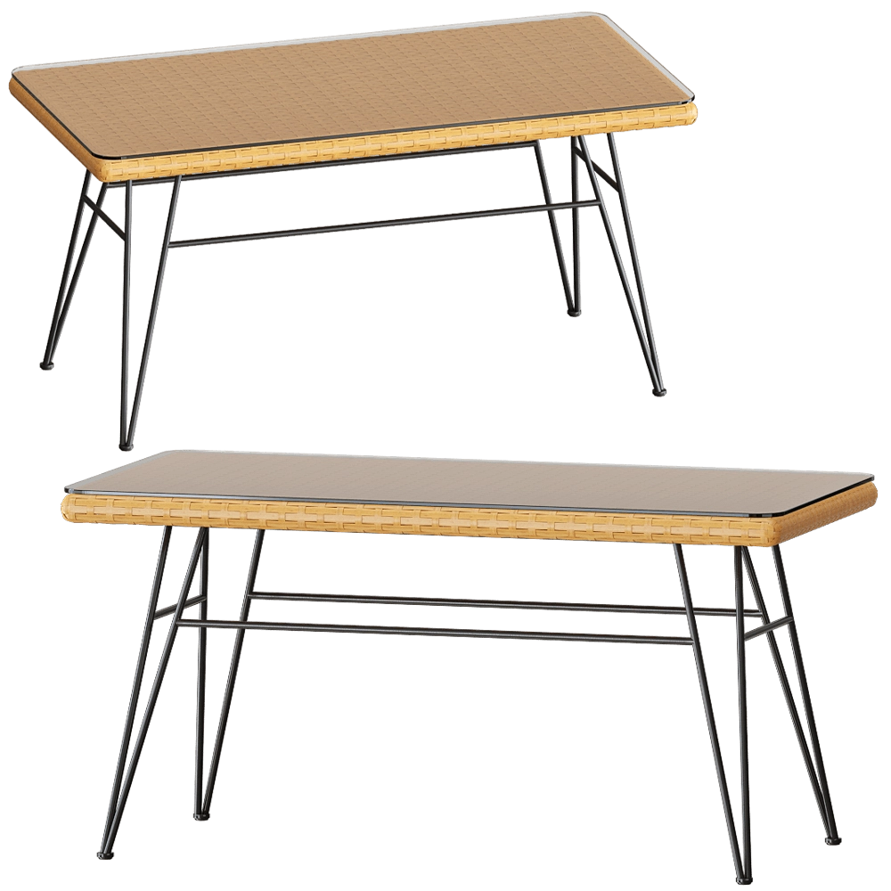 Bergenson Bjorn - Coffee table Vetle 3D Model