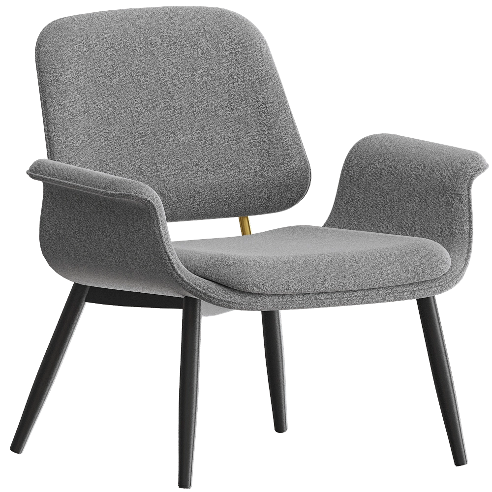 Bergenson Bjorn - Lounge chair Hilde 3D Model