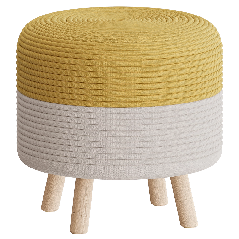 Bergenson Bjorn - Pouf Devy 3D Model