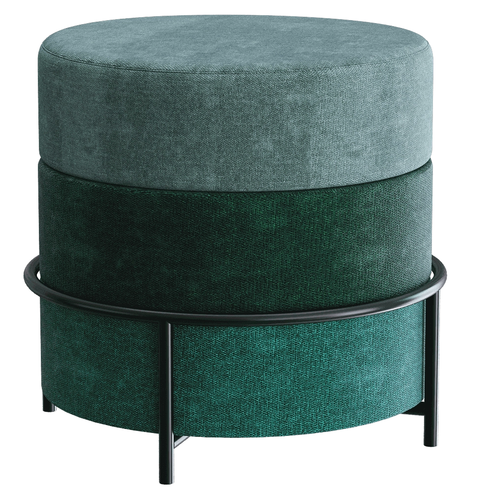 Bergenson Bjorn - Pouf Norunn 3D Model