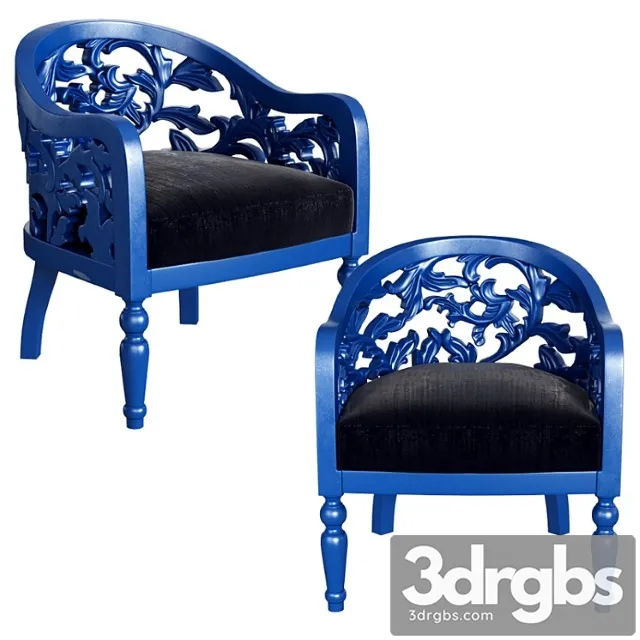 Berger Armchair Monique 3D Model Free