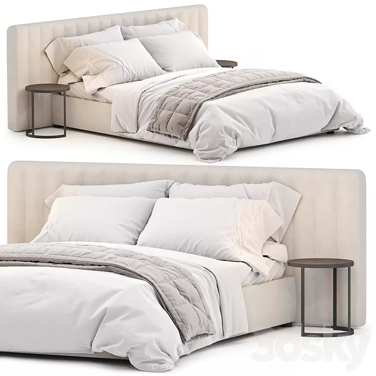 Berlin Bed Roveconcepts 3D Model Free