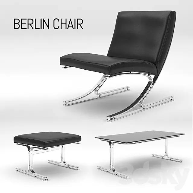 Berlin Chair 3D Model