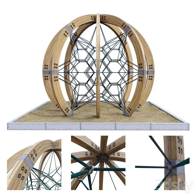 Berliner Globe Playground 3D Model