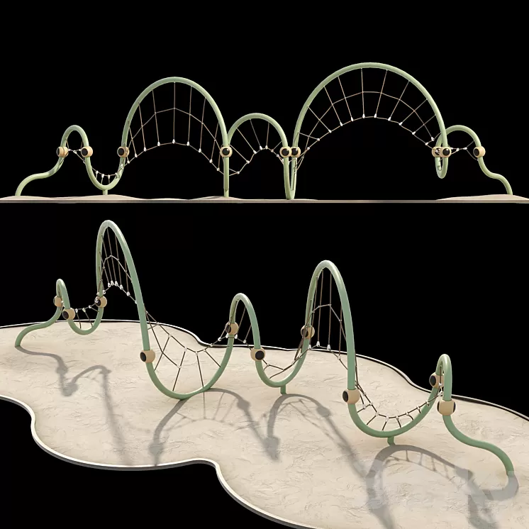 Berliner twist 01 3D Model